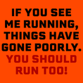 Load image into Gallery viewer, Run - Long Sleeve Hi-Vis T-Shirt
