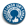 Load image into Gallery viewer, Skilled Labor Hard Hat Decal
