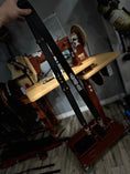 Load image into Gallery viewer, “SEMI PRO” CUSTOM LEATHER RADIO STRAP
