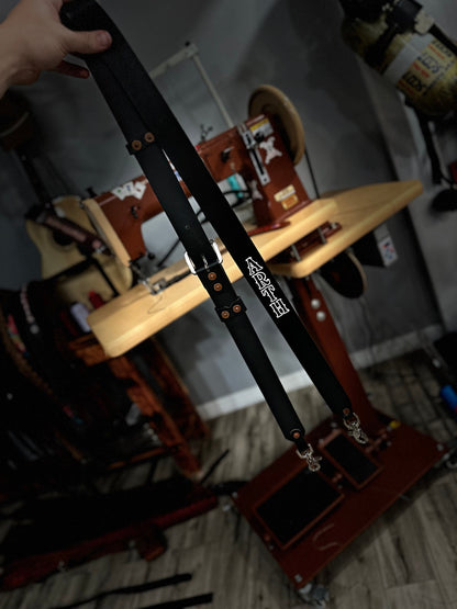“SEMI PRO” CUSTOM LEATHER RADIO STRAP