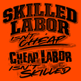 Load image into Gallery viewer, Skilled Labor - Long Sleeve Hi-Vis T-Shirt
