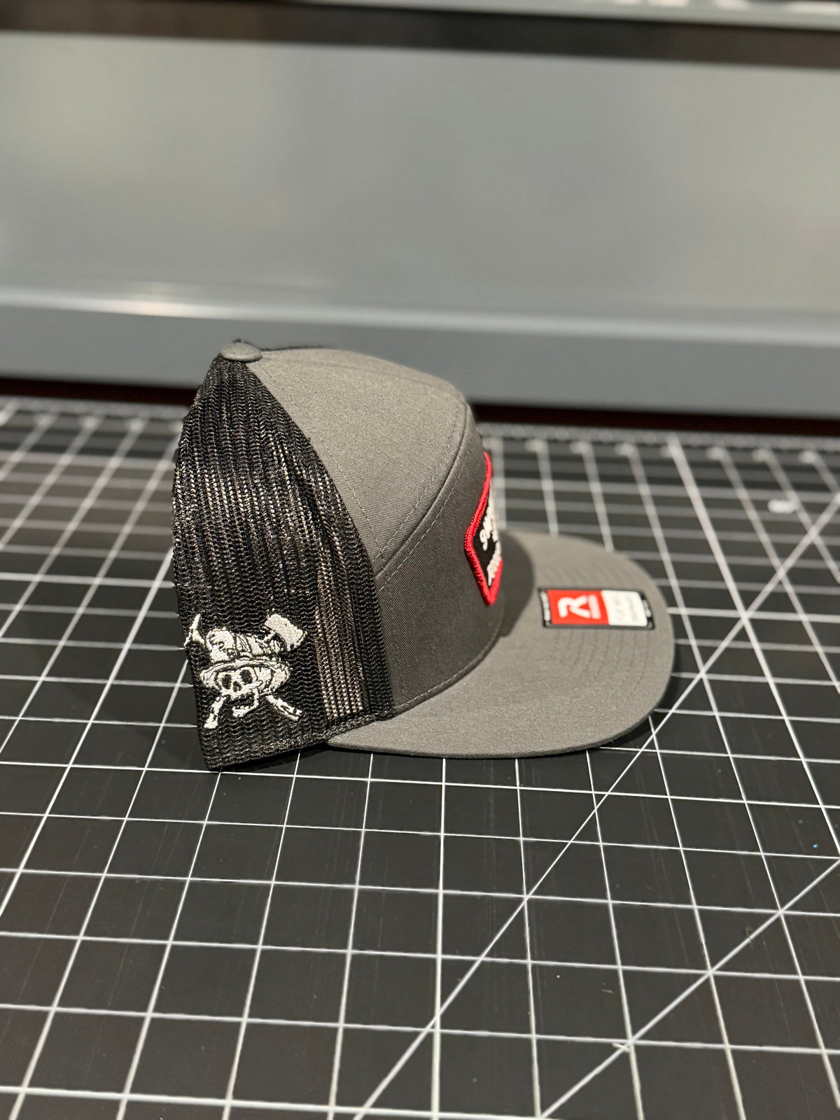 Support Your Local FOOLS Chapter charcoal and Black R168 7 Panel