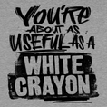 Load image into Gallery viewer, White Crayon - Safety Yellow T-Shirt
