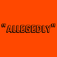 Load image into Gallery viewer, Allegedly - Safety Yellow T-Shirt
