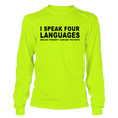 Load image into Gallery viewer, Four Languages - Hi-Vis Long Sleeve
