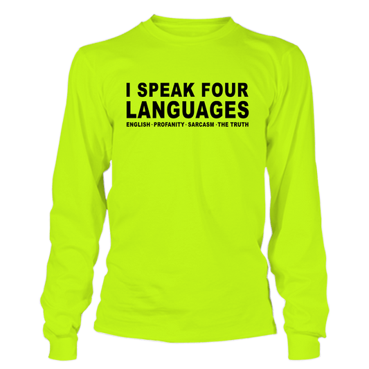 Four Languages - Hi-Vis Long Sleeve