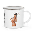 Load image into Gallery viewer, Ms. Dunne Enamel Camping Mug
