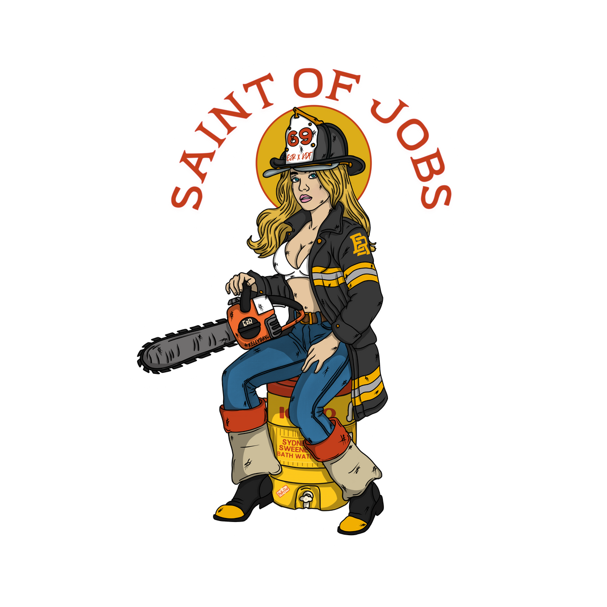 St. Sweeney Sticker
