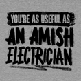 Load image into Gallery viewer, Amish Electrician - Safety Yellow Hi-Vis T-Shirt

