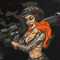 Load image into Gallery viewer, M-Tac Patch Panel Tactical Girl AT-4 900×1300
