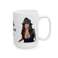Load image into Gallery viewer, Kim Kardashian Ceramic Mug, (11oz, 15oz)
