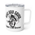 Load image into Gallery viewer, Rise and grind Insulated Coffee Mug, 10oz
