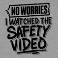 Load image into Gallery viewer, Watched the Safety Videos - Safety Hi-Vis Hoodie Workwear
