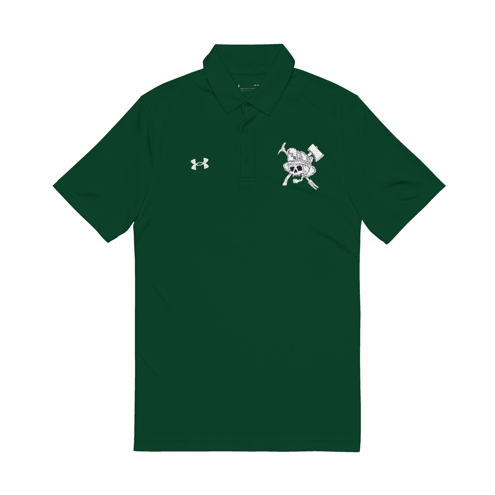 E2R Skull Under Armour® Men's Polo Shirt (Embroidery)