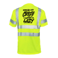 Load image into Gallery viewer, Crazy - Reflective Safety T-Shirt
