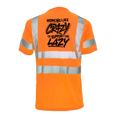 Load image into Gallery viewer, Crazy - Reflective Safety T-Shirt
