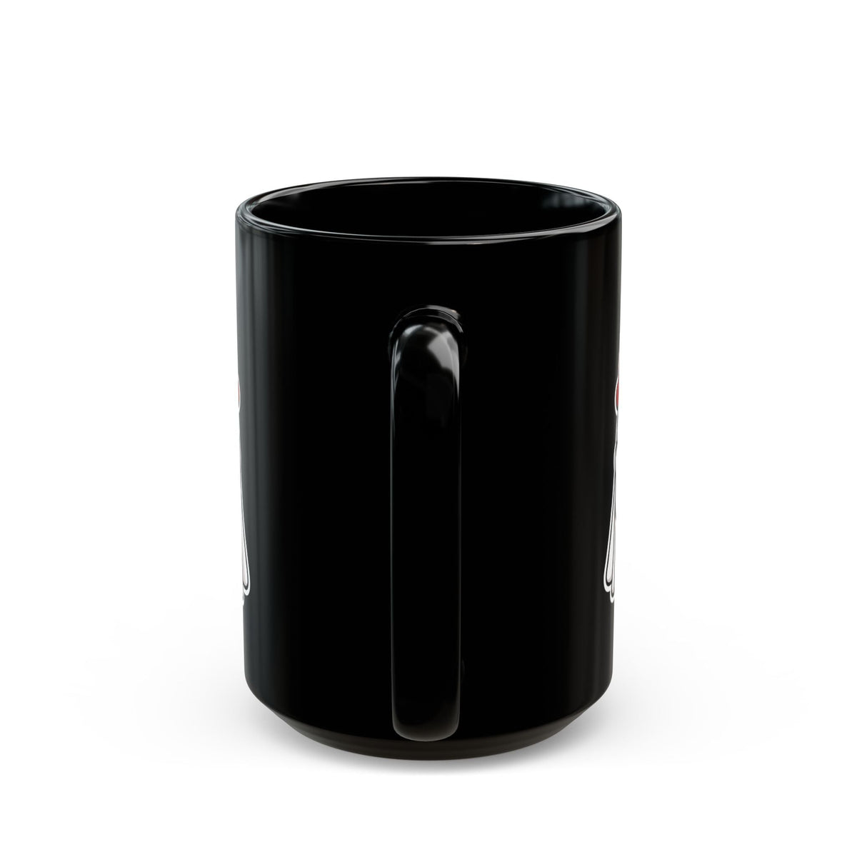 Your friendly ghost Black Mug (11oz, 15oz)