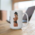 Load image into Gallery viewer, Dunne in black Mug 15oz
