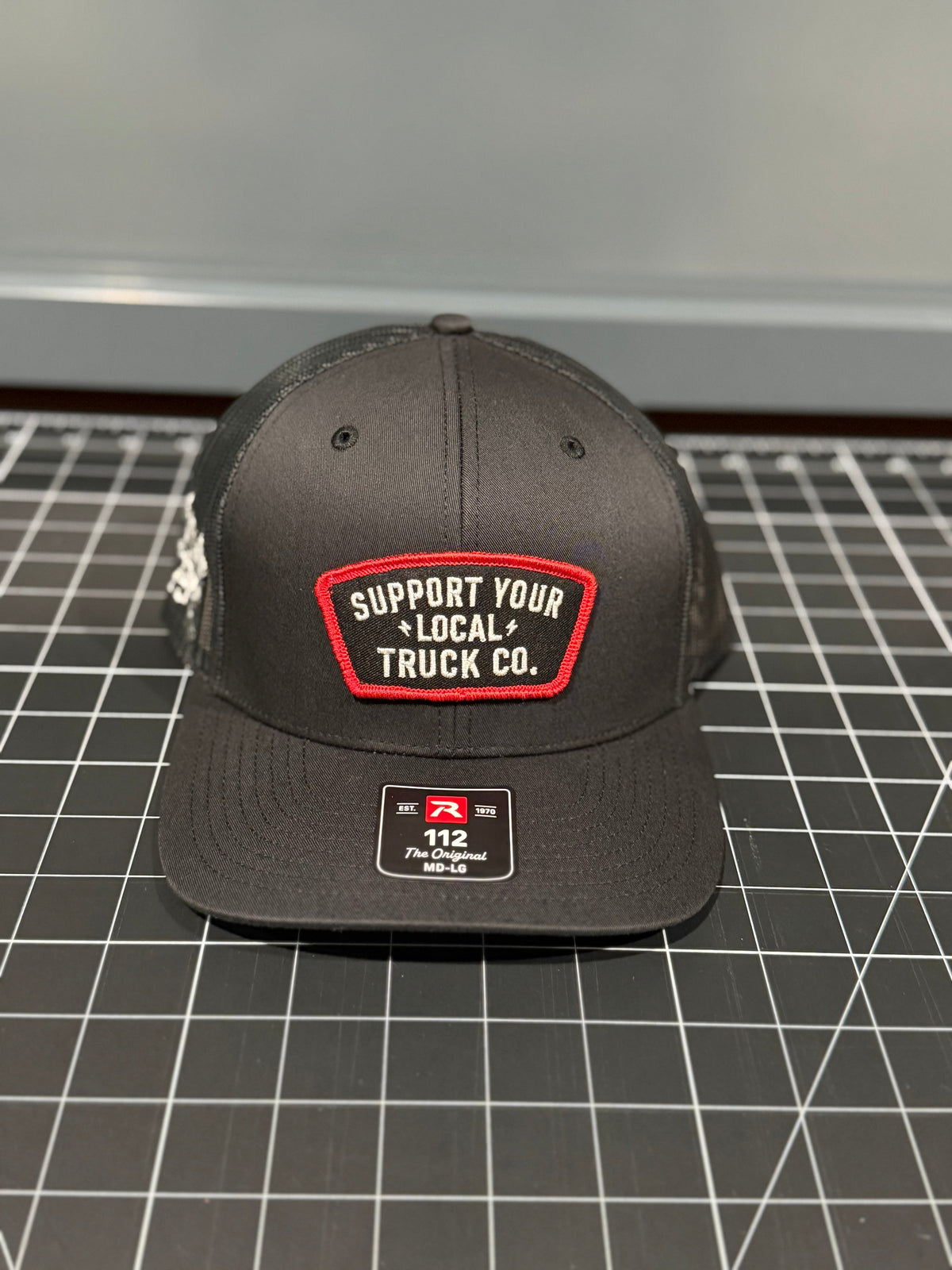 Support Your Local Truck Co. Black Richardson 112