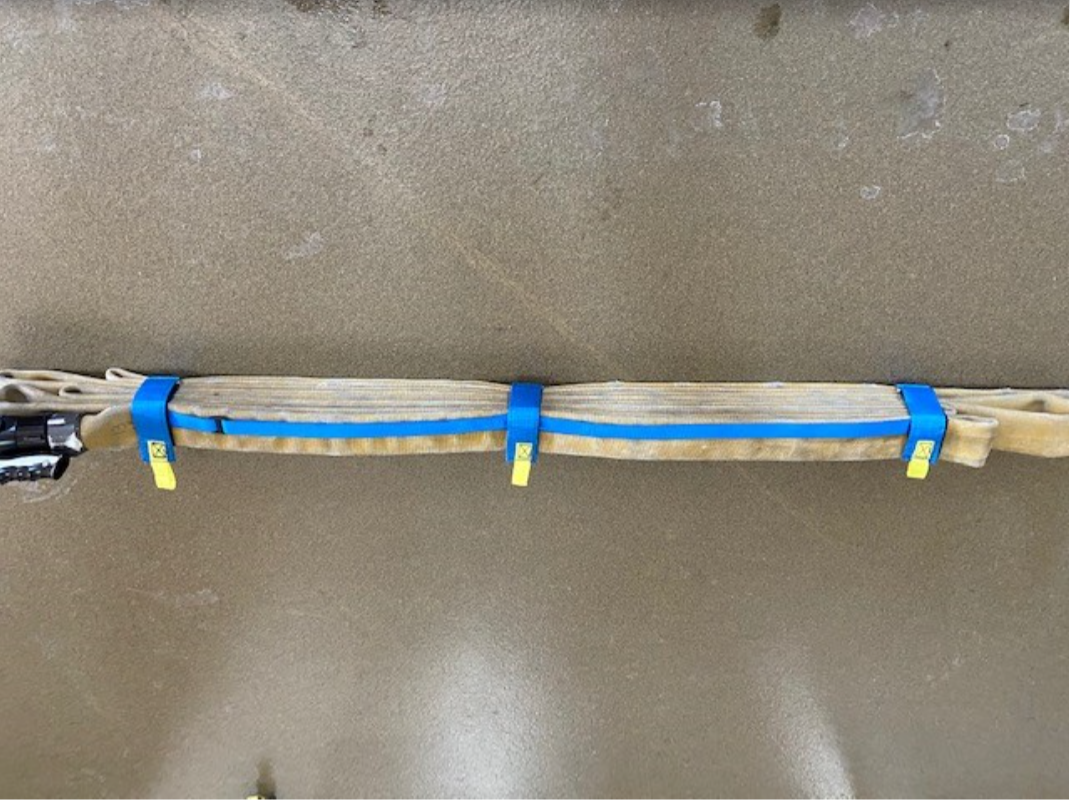 Adjustable Hose Bundle Strap Kit with 21” Hose Straps(Blue) - FFHS-BL21-KIT