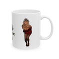 Load image into Gallery viewer, Red Dress Ceramic Mug, (11oz, 15oz)
