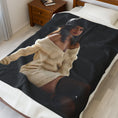 Load image into Gallery viewer, Classy Ana Velveteen Plush Blanket
