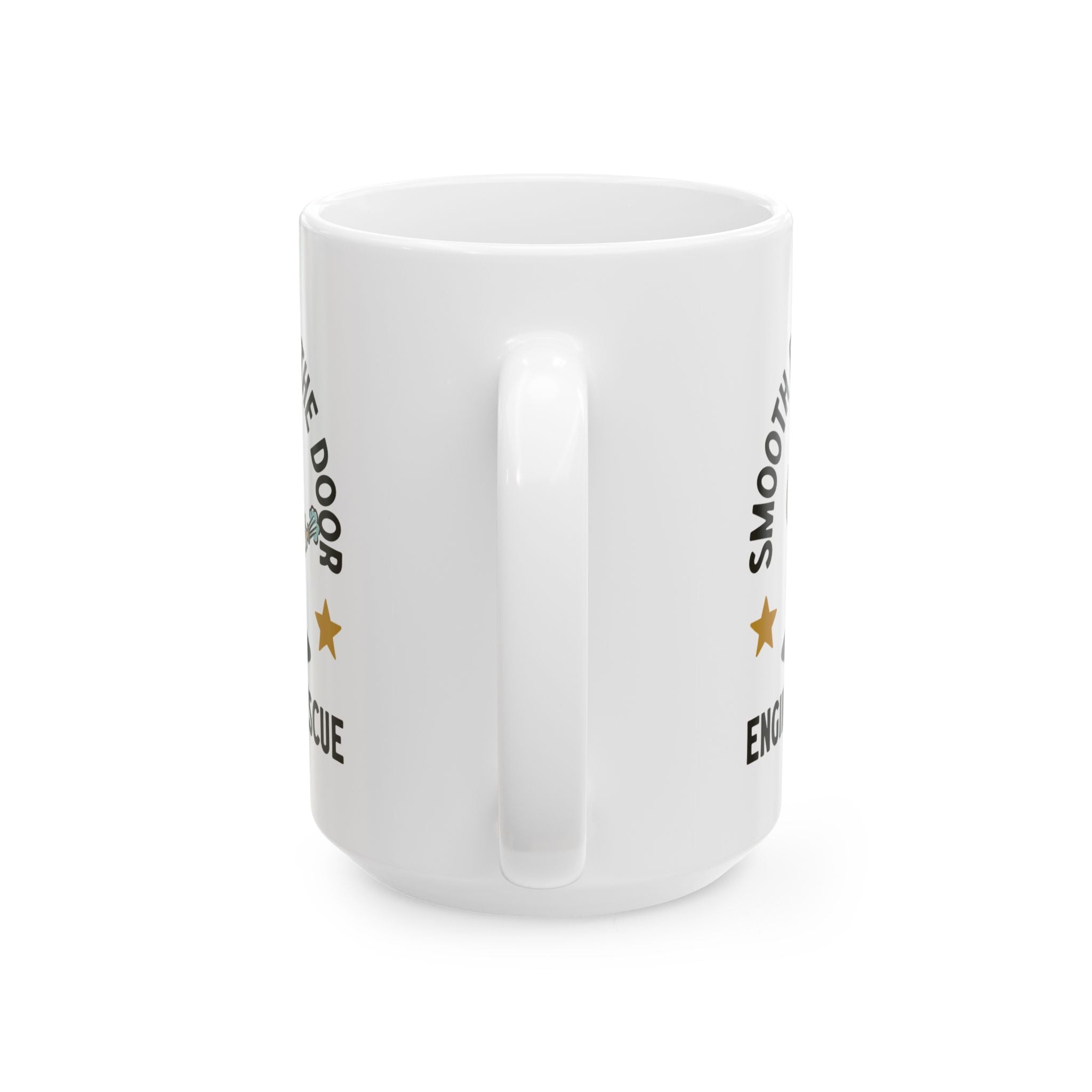 Smooth Bore To The Door Ceramic Mug, (11oz, 15oz)