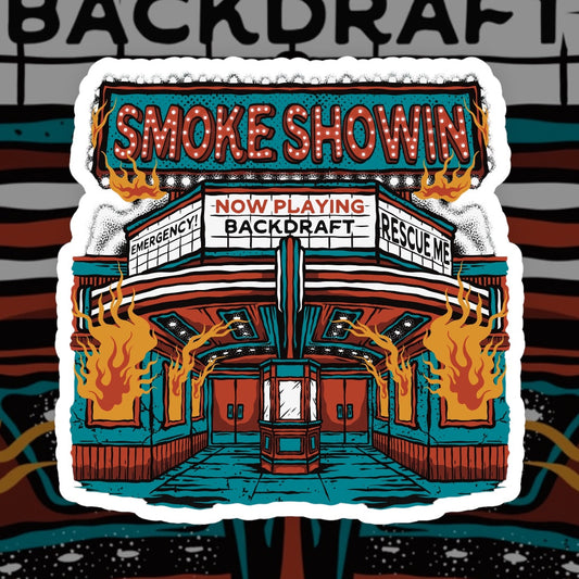 NOW PLAYING STICKER