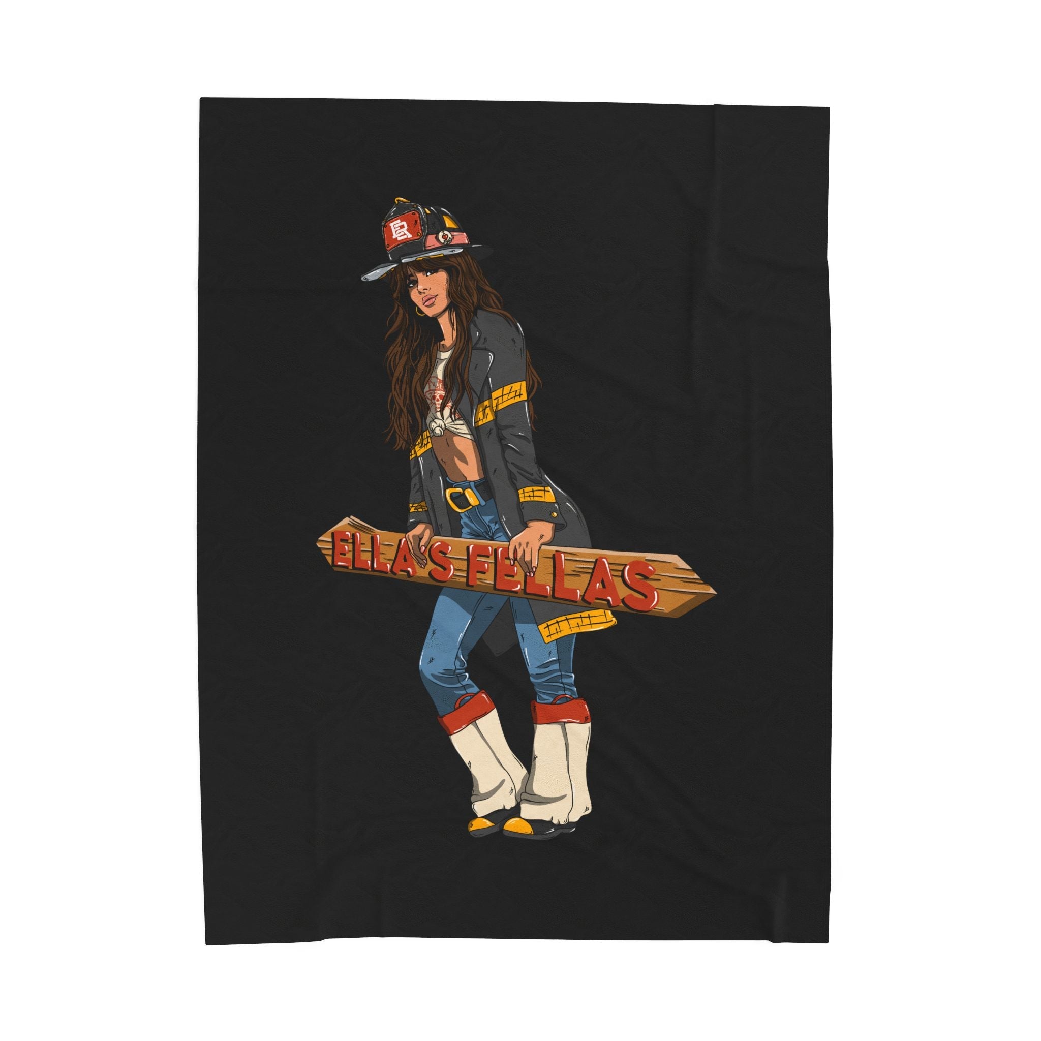 Alles  Fellas Velveteen Plush Blanket