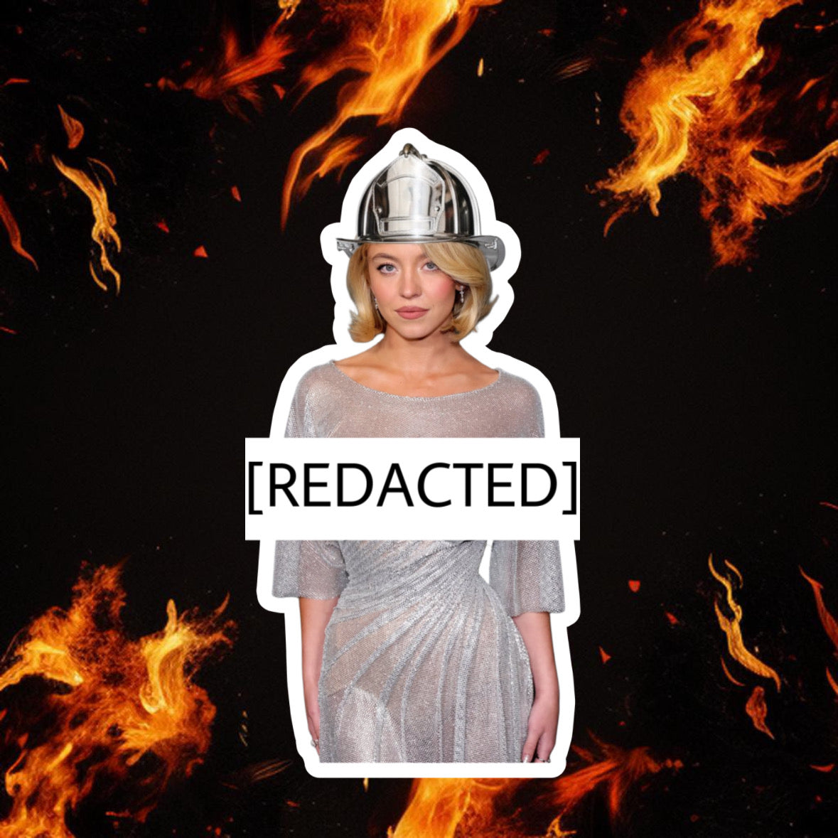 Sweeney redacted. But not 😏