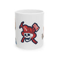 Load image into Gallery viewer, Dunne red, white and blue Ceramic Mug, (11oz, 15oz)
