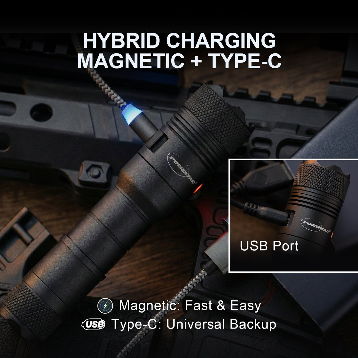 Huntsman 1250LM WML | 510M Beam | 'Picatinny' & 'M-Lok' Dual Mount