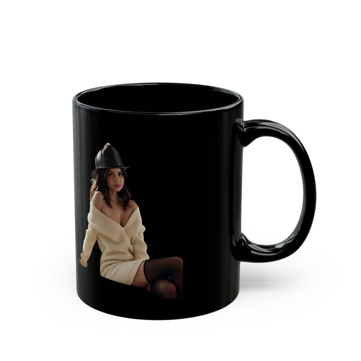 Classy Ana Black Mug (15oz)