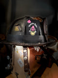 Load image into Gallery viewer, Catchin' Jobs - Leather Helmet Card
