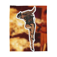 Load image into Gallery viewer, Tate fire Velveteen Plush Blanket
