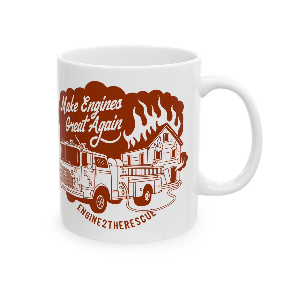 Make Engines Great Again! Ceramic Mug, (11oz, 15oz)