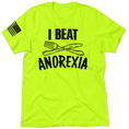 Load image into Gallery viewer, Beat Anorexia - Safety Yellow T-Shirt
