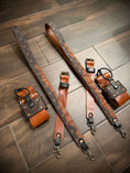 Load image into Gallery viewer, THE BAYOU BANDIT – Designer × Crocodile Radio Strap Set
