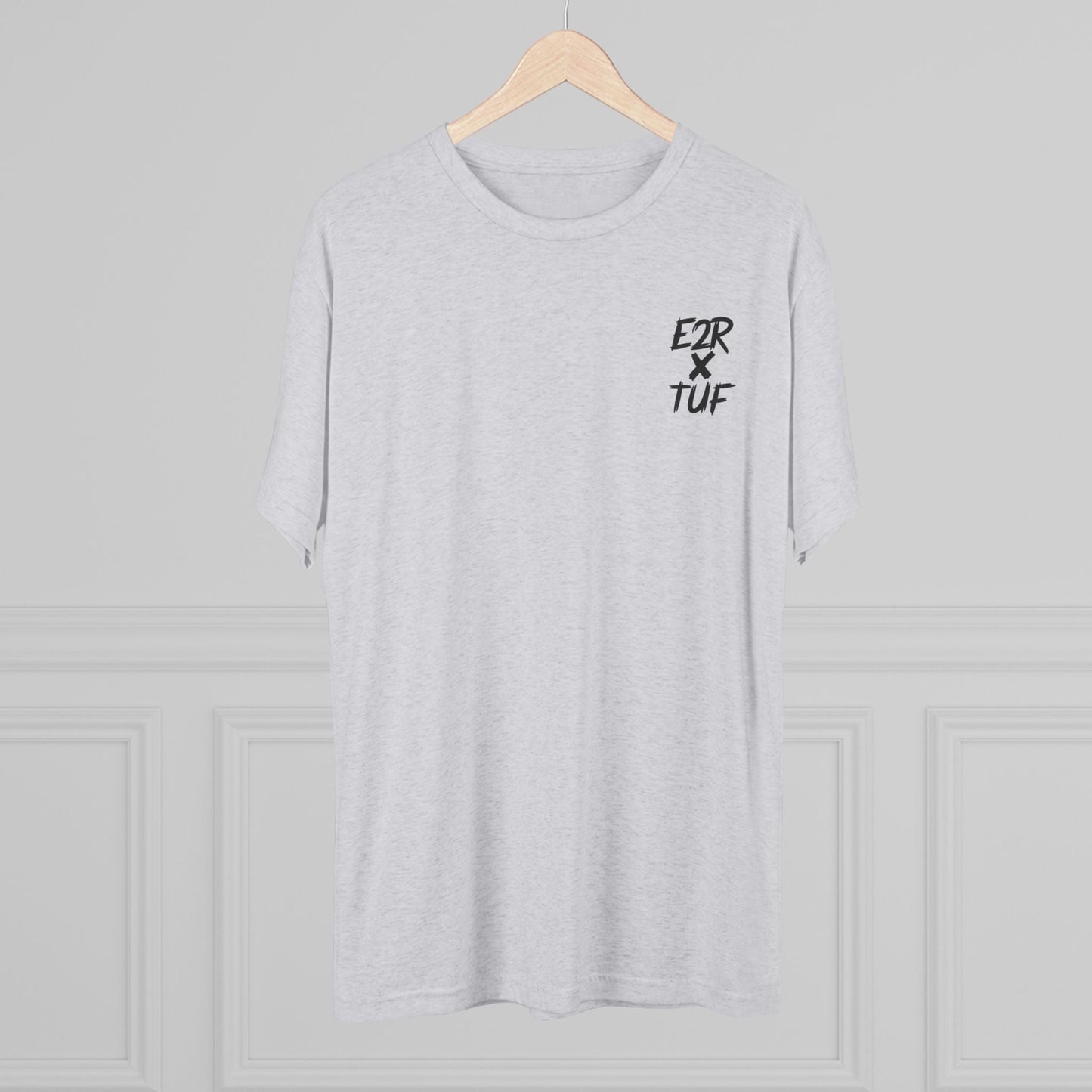 E2R x TUF shirts