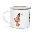 Load image into Gallery viewer, Ms. Dunne Enamel Camping Mug
