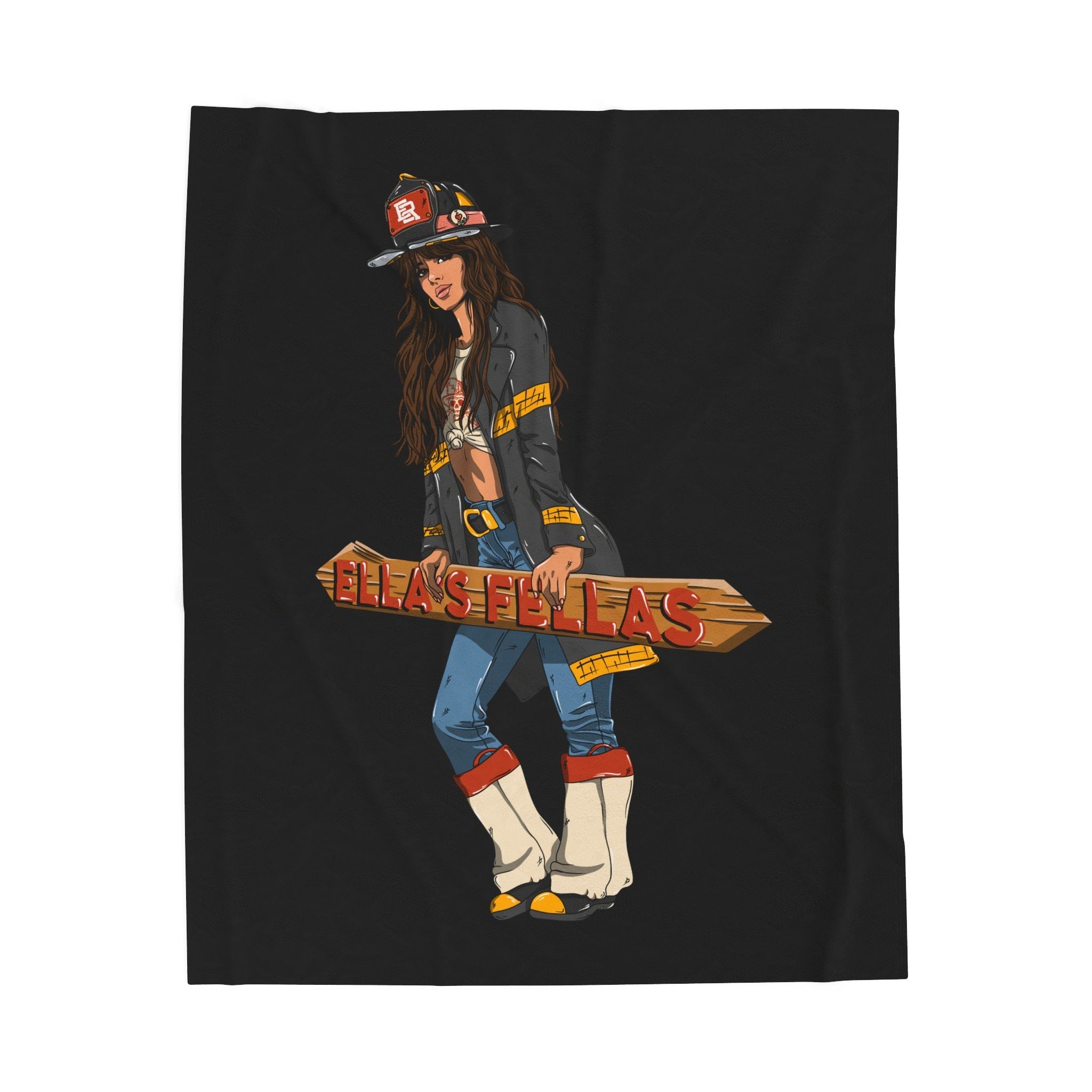 Alles  Fellas Velveteen Plush Blanket