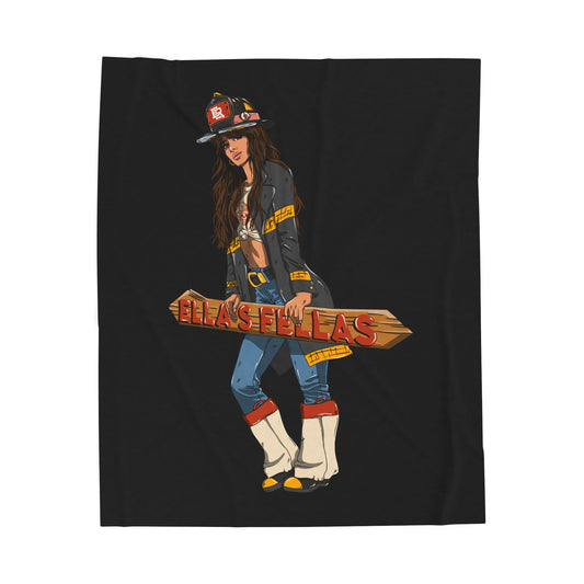 Alles  Fellas Velveteen Plush Blanket