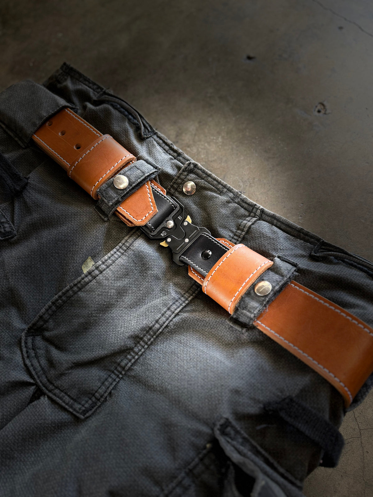 “THE IRONS” – Leather Truck - Extrication Belt