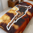 Load image into Gallery viewer, Tate fire Velveteen Plush Blanket
