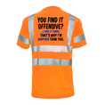 Load image into Gallery viewer, Happier Than You- Reflective Safety T-Shirt
