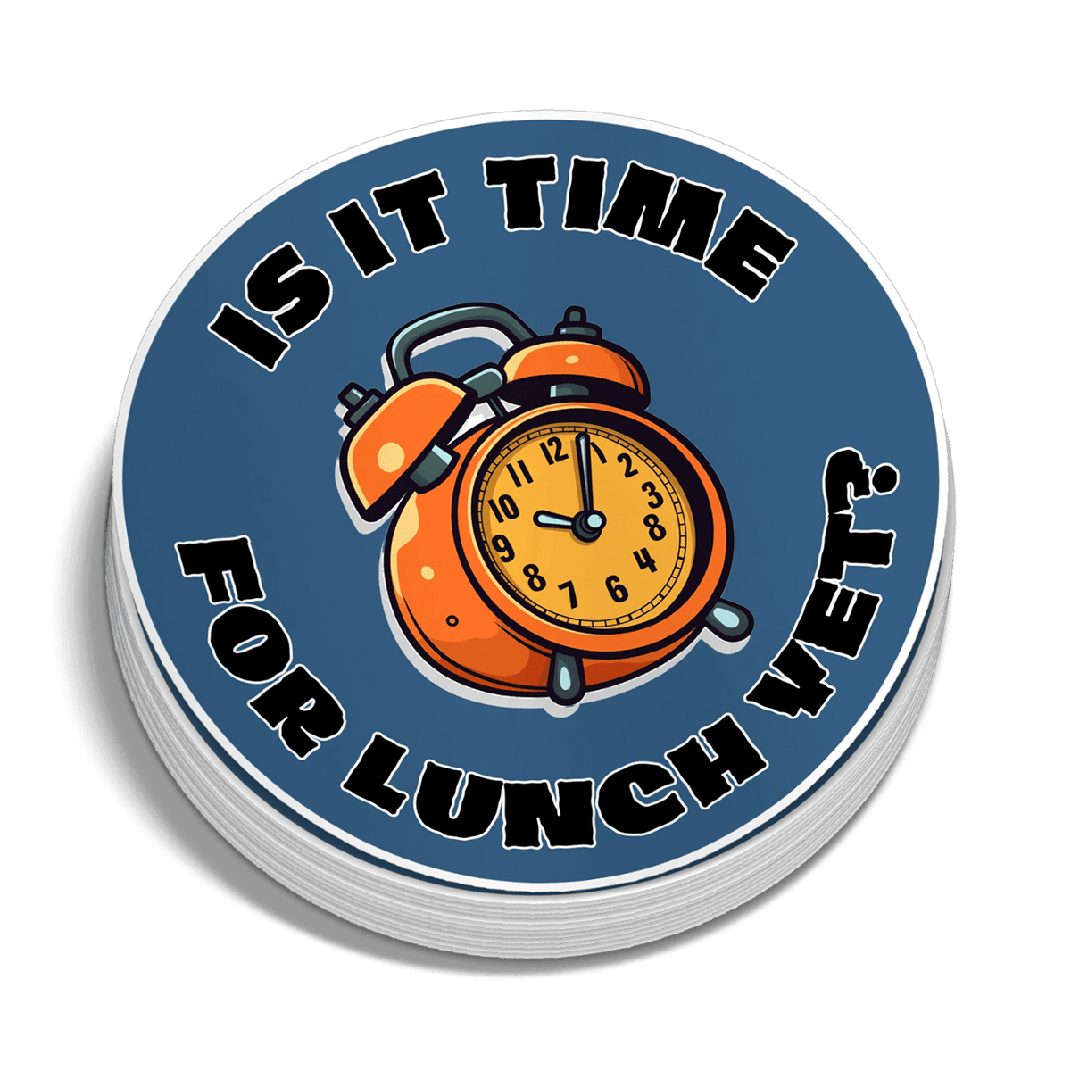 Lunch Time - Hard Hat Decal