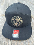 Load image into Gallery viewer, Richardson 7 Panel (Black/Gold leather patch)
