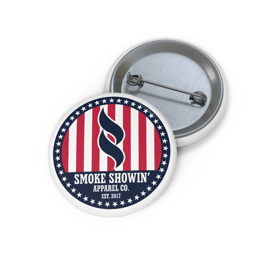 Stars and Stripes Pin Button