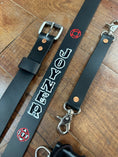 Load image into Gallery viewer, “SEMI PRO” CUSTOM LEATHER RADIO STRAP
