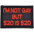 Load image into Gallery viewer, I'm Not Gay But $20 is $20 - 2x3 Patch
